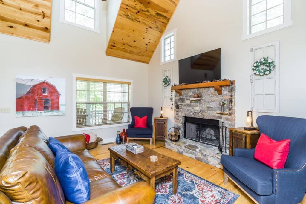 Deerfield Cabin Villa Dahlonega Exteriör bild