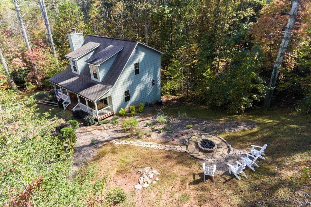 Deerfield Cabin Villa Dahlonega Exteriör bild