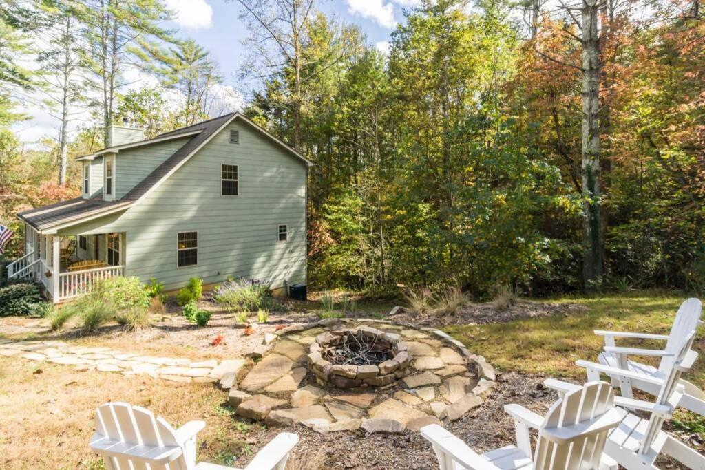 Deerfield Cabin Villa Dahlonega Exteriör bild